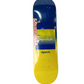 Chocolate Elijah Berle Fader Series Blue White Yellow Size 8.5 X 32.25 G022 Shape Vintage NOS Deck RP