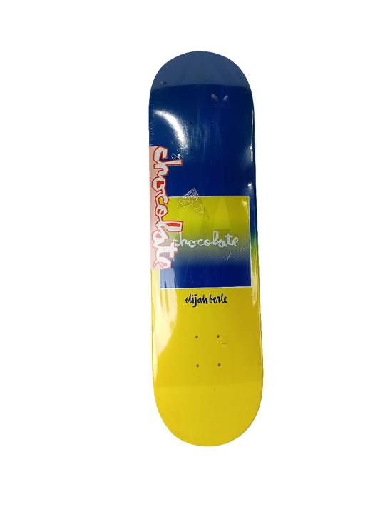 Chocolate Elijah Berle Fader Series Blue White Yellow Size 8.5 X 32.25 G022 Shape Vintage NOS Deck RP