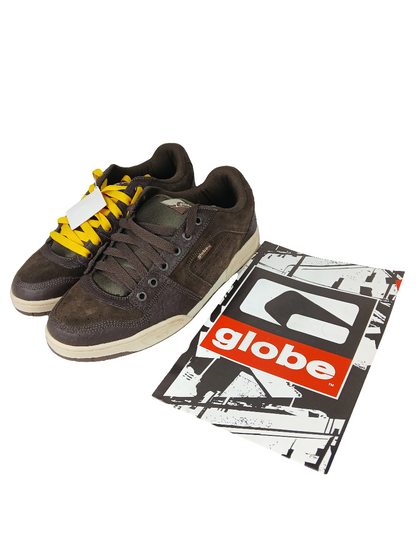 Globe Mojo Earth Desert US Mens Size 10.5 Shoes And Limited Edition Paul Manchau Shoe Brochure Poster