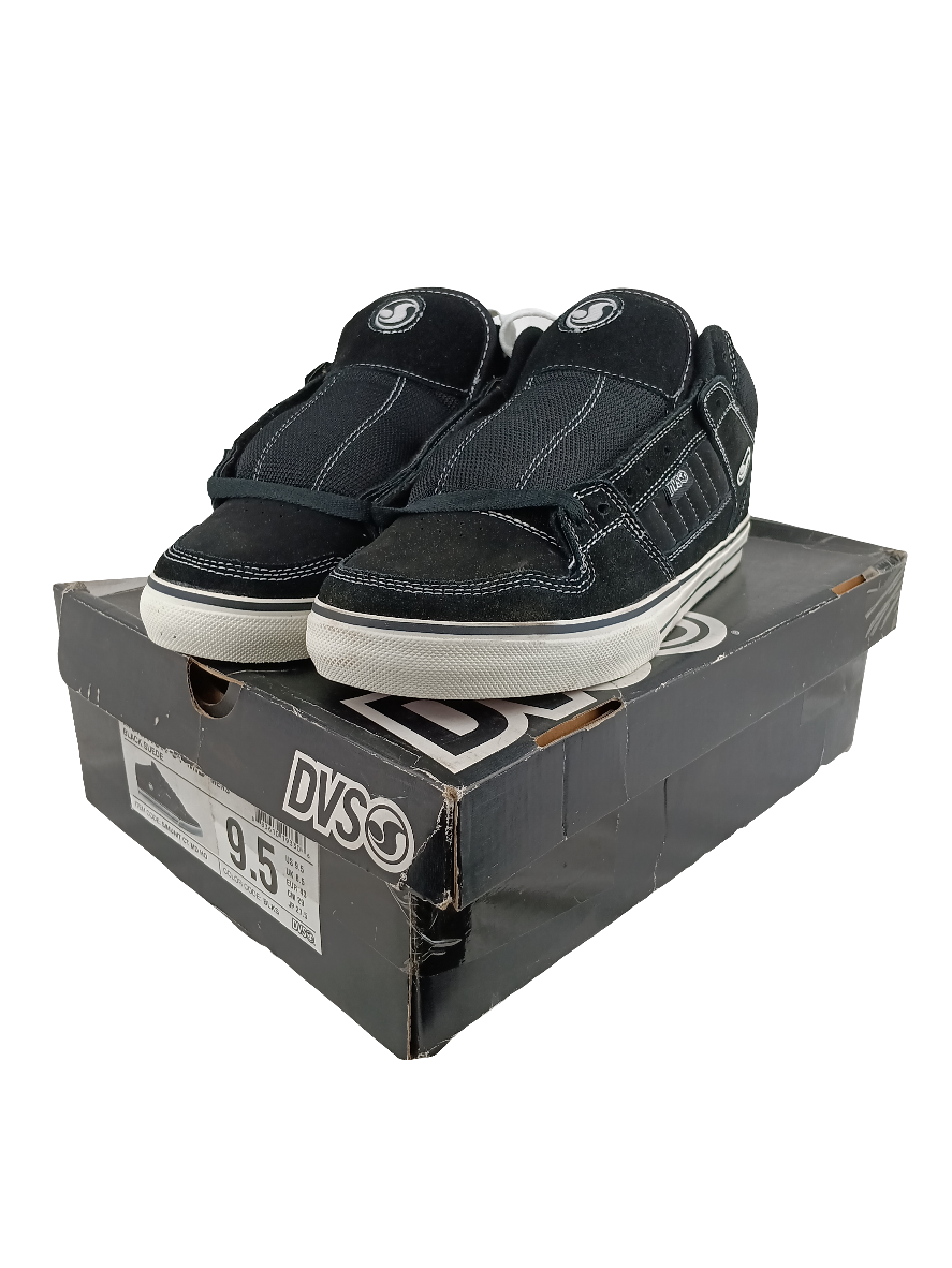 DVS Munition CT Mid Black Suede Size 9.5 Shoes