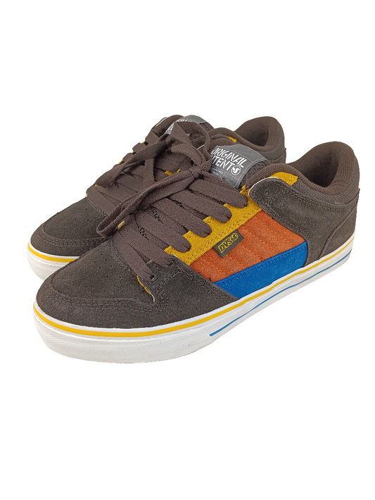 DVS Munition CT O.I. Brown Suede Tri-Tone Size 7.5 Shoes