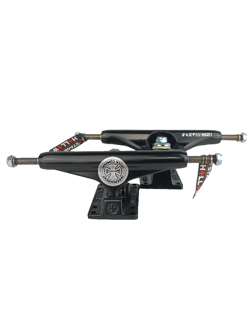 Independent Trucks Grant Taylor Black White Silver Hollow 159 Stage 11 Vintage NOS Trucks