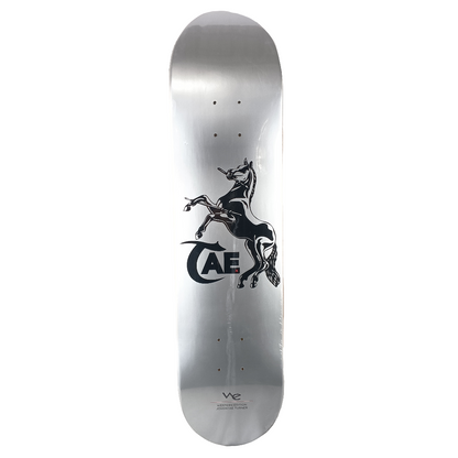 Western Edition Jovontae Turner Name White 8.0'' Skateboard Deck