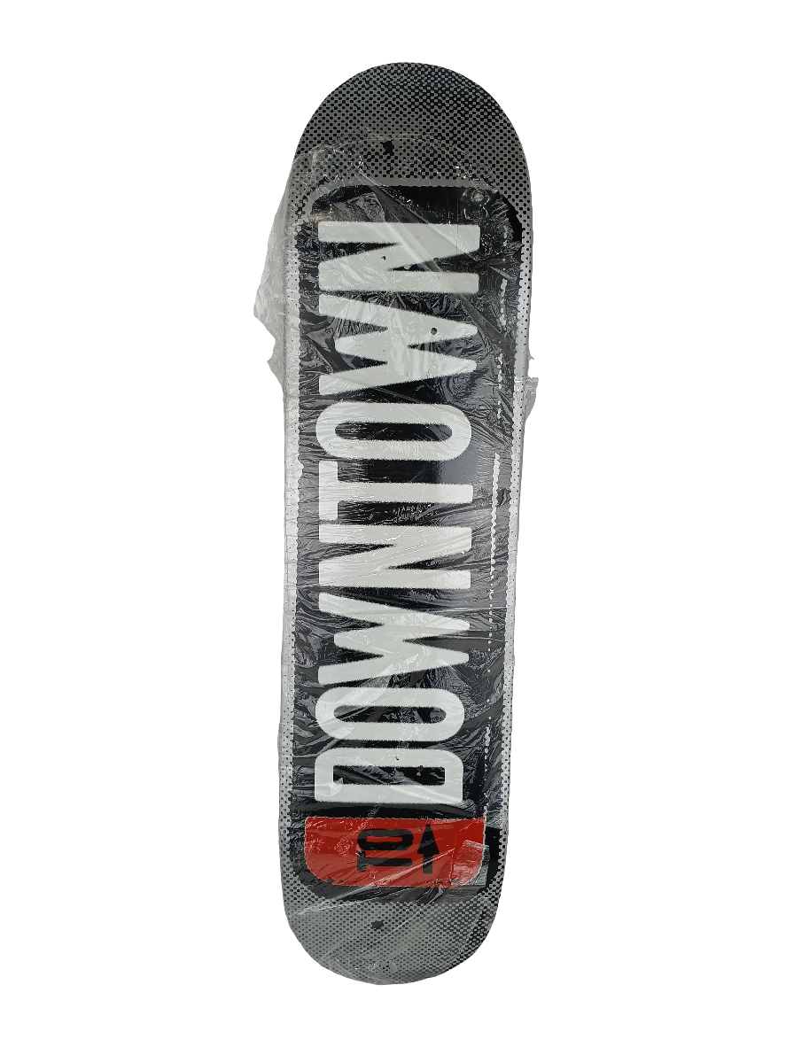 Supreme Downtown The Evolution Of Skateboarding In New York City Silver Black Red 7.75" Vintage NOS Deck