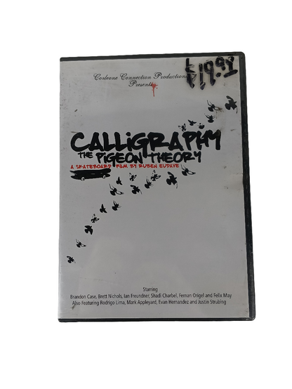 Corleone Connection Productions Calligraphy The Pigeon Theory A Skateboard Film By Reuben Eudave Sealed DVD Video