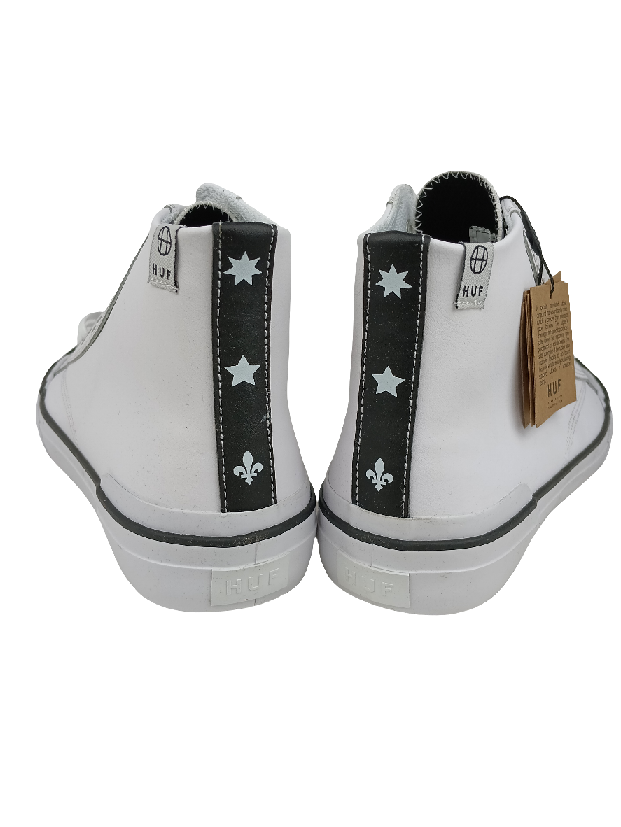 Huf Classic Hi White SW VC00005 Size 8.5 Shoes