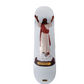 Manik Jesus Statue White Black Gold Size 8" Vintage NOS Deck