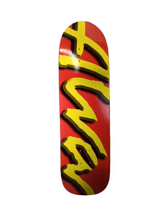Alva Tony Alva Original Pool King Red Yellow Black Size 9.38" Vintage NOS Deck