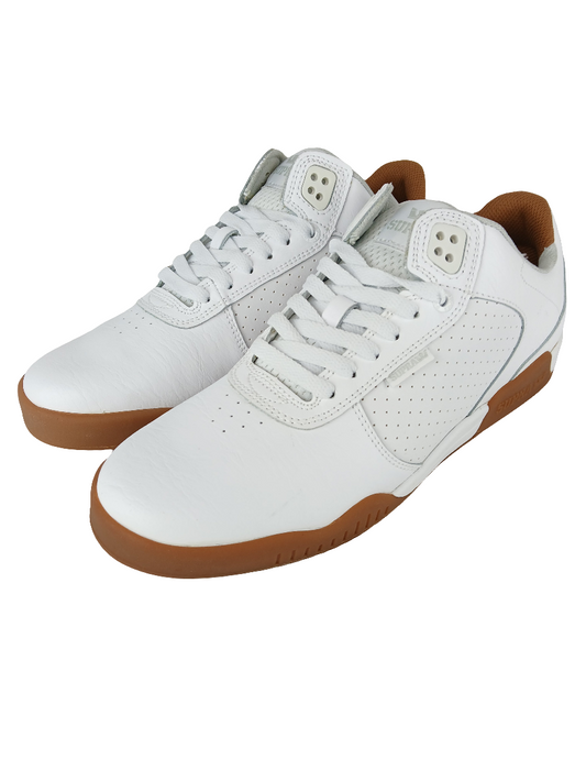 Supra Erik Ellington White Gum KSGB Style Mens Size 10.5 Shoes
