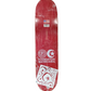 Foundation Star & Moon Modern Concave Blank Grey Woodgrain Black White Size 8.125 Vintage NOS Deck