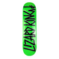 Deathwish Lizard King Spray Lime Green With Black And White Letters Size 7.75" Vintage NOS Deck