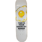 Baker Andrew Reynolds This Is Your Brain On Baker Egg White Black Yellow Size 7.75" Vintage NOS Deck