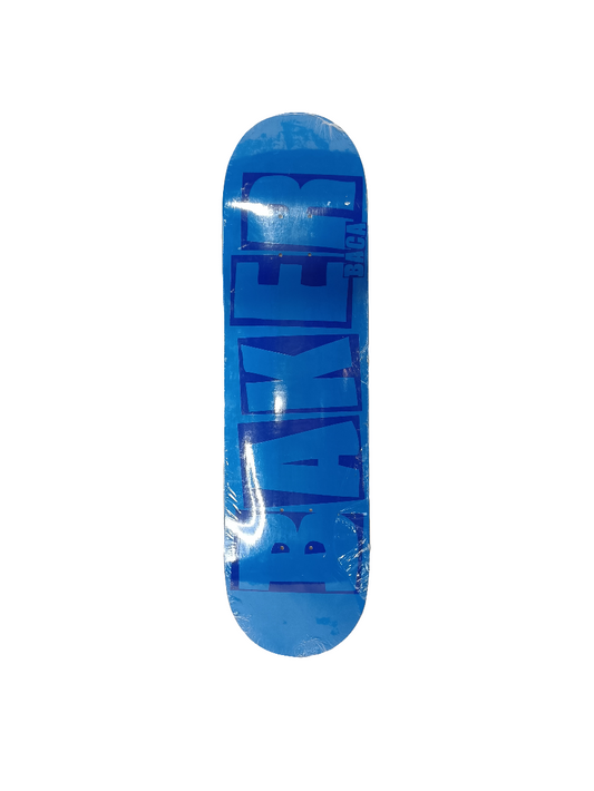 Baker Sammy Baca Letters Blue 8.475" Skateboard Deck RP