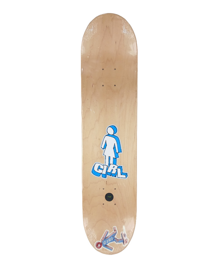 Girl Paul Rodriguez Alphabet Soup Red White Yellow Size 7.5" Vintage NOS Deck