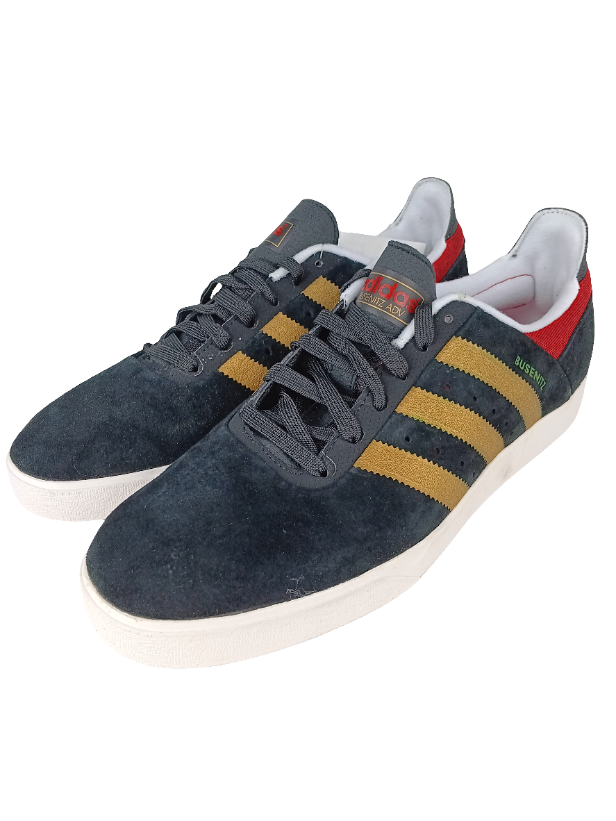 Adidas Busenitz Adv Black1 Metgol Unired Us Mens Size 9.5 Shoes