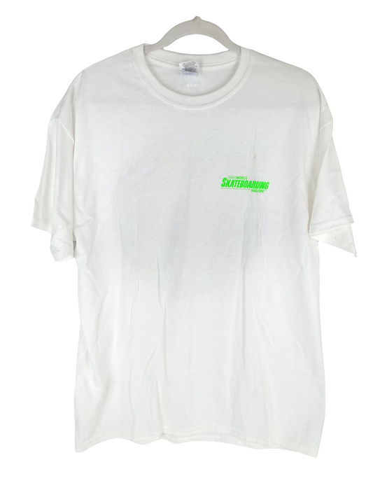 Transworld Aggro Zone Neil Blender Green White Black Size Large Vintage NOS Shirt