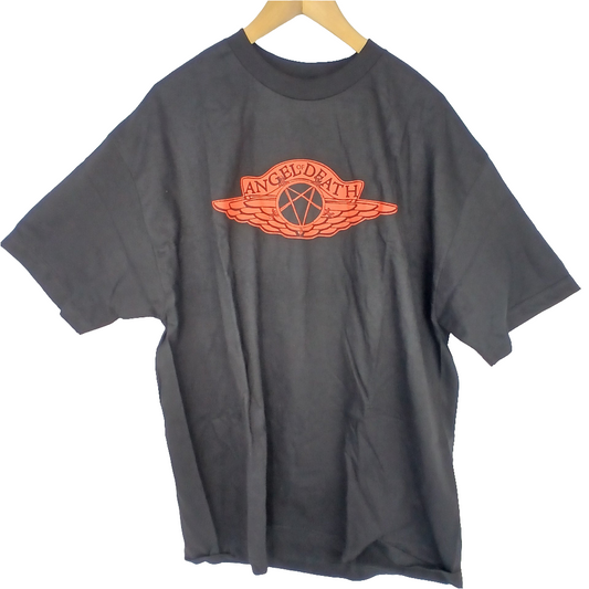 Fucking Awesome Angel Of Death Black Orange Mens Size XL S/s Shirt
