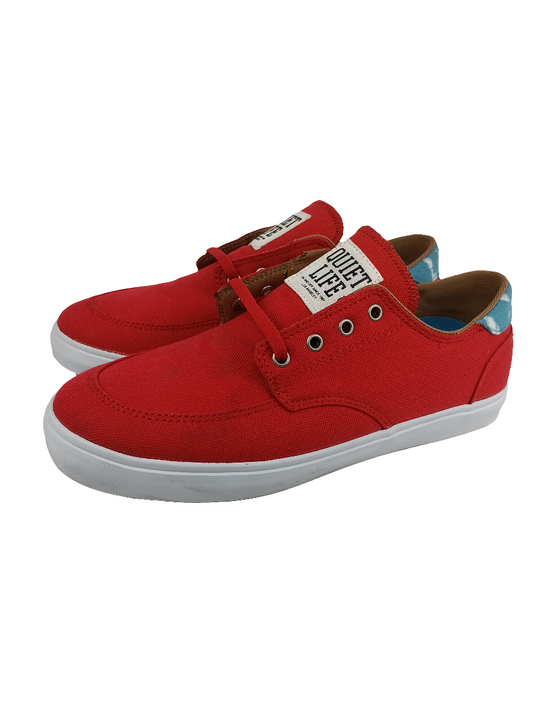 Lakai Belmont Red Canvas Size 8.5 Shoes