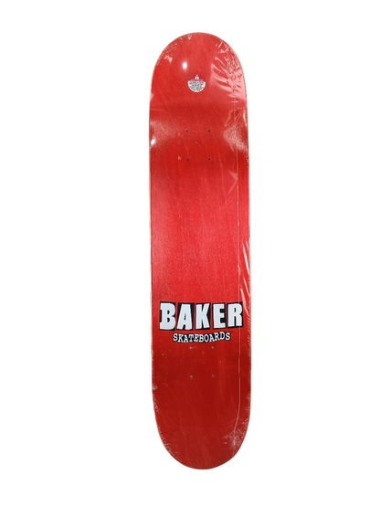 Baker Leo Romero Vato Angel Red Black White Size 7.5 Skateboard Deck