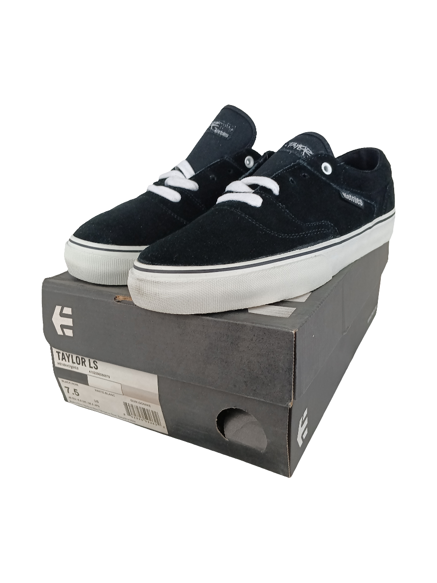 Etnies Taylor LS Mikey Taylor Black White Gum Size 7.5 Shoes