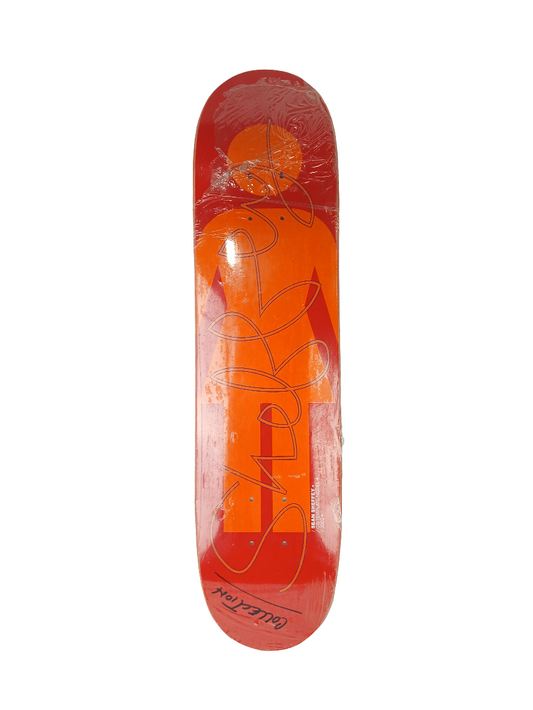 Girl Sean Sheffey OG Template Model 2002 Original Red Orange Black Size 7.375" Vintage NOS Deck