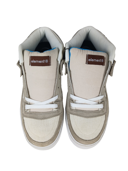 Element Griggs Tan Cream TCR Brown Skulls Print US Mens Size 11 Shoes