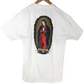 Santa Cruz Jason Jessee Pray For Me Guadalupe White Gold Black Mens Size Large S/s Shirt