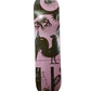 Chocolate Eric Koston Stereo 45 Series Olive Pink Size 7.5" Vintage NOS Deck
