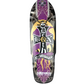 Deathbox Dave Hackett Ez-Ryder 100% Skateboarder Black Purple White Size 10.0 Vintage NOS Shaped Deck