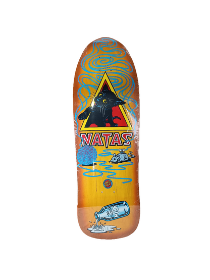 Santa Cruz SMA Natas Kaupus Kitten Reissue Natural Fade Multi Size 9.89" Vintage NOS Reissue Deck