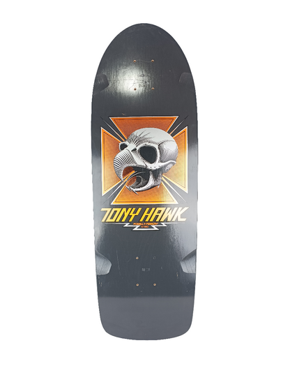 Bones Brigade Series 4 Tony Hawk Hawk 3 Skull BLEM Black White Gold 1 OF 10 Vintage NOS Deck