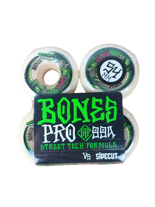 Bones Paul Hart Speed Gator V5 Sidecut Pro Street Tech Formula STF Size 54MM 99A Durometer Vintage NOS Wheels