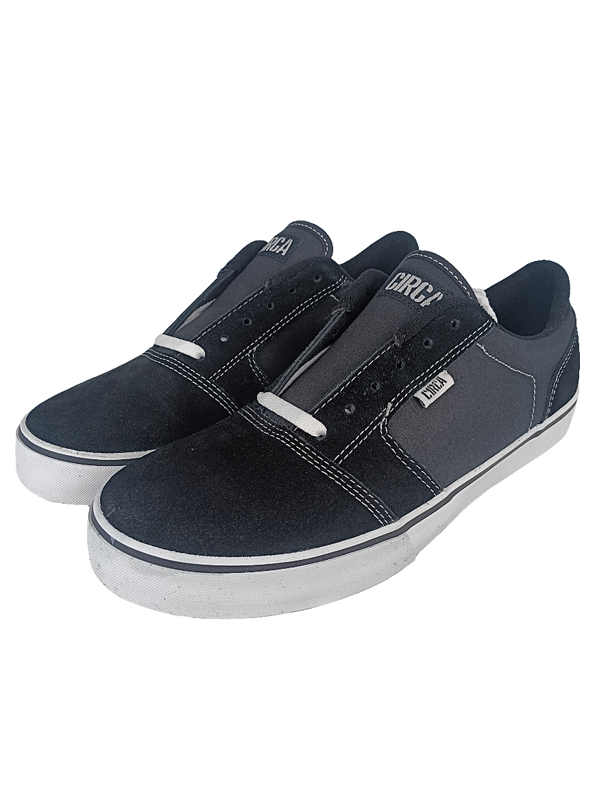 Circa M.I.A. Black White Mens Size 10.0 Shoes