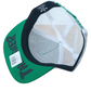 Thrasher Magazine Prevent This Tragedy Green Black White Mesh Vintage NOS Snapback Trucker Hat