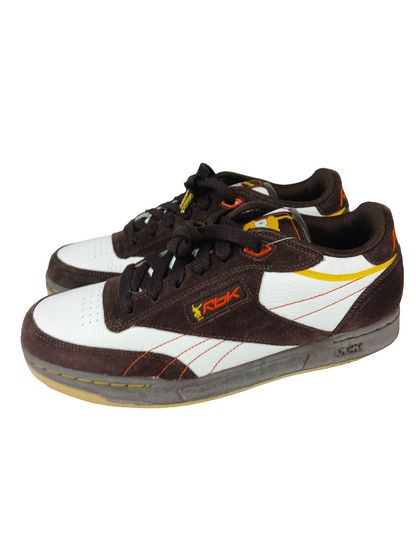 DGK X Reebok RBK Club DGK Skate White Earth Parka Yellow Gum US Mens Size 9.5 Shoes