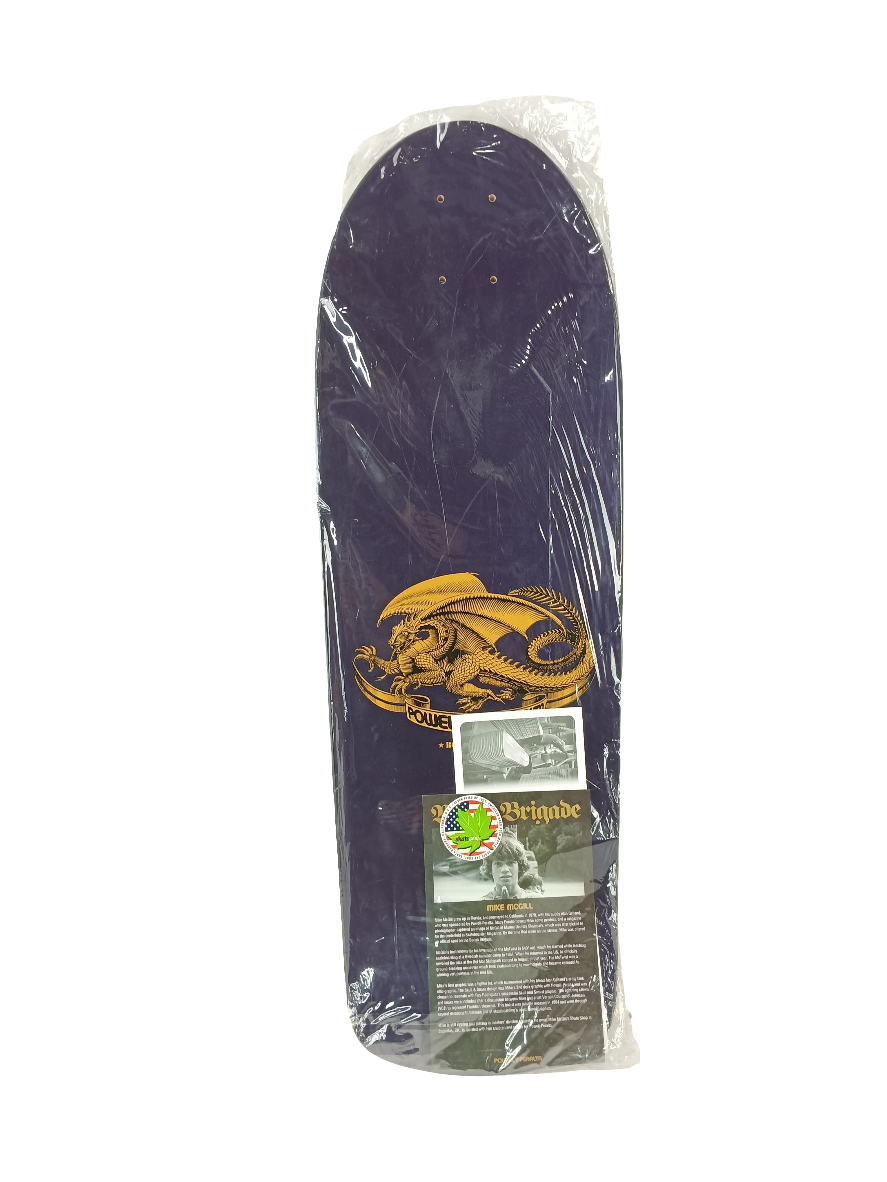 Bones Brigade Powell Peralta Mike Mcgill Skull & Snake Series 3 Purple Yellow Green Size 10" Vintage NOS Reissue Deck