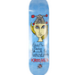 Krooked Mark Gonzales Skateboard Goddess With the Trucks And Wheels Over Her Head Blue Multi Size 7.75" Vintage NOS Deck