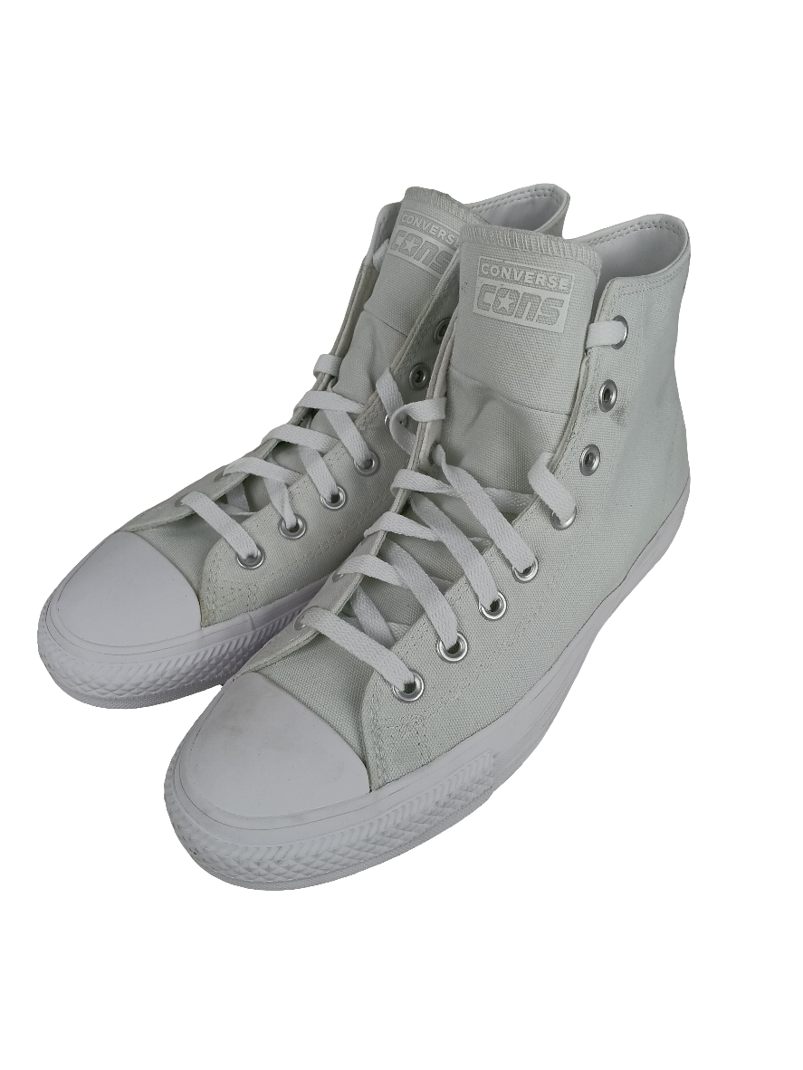 Converse Ctas Pro Hi White/White Mens Size 8.5 Shoes 171321c