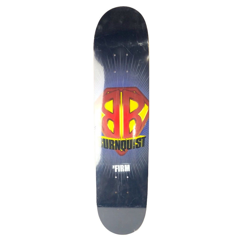 The Firm Bob Burnquist Super BB Multi Size 7.6'' Vintage NOS Deck