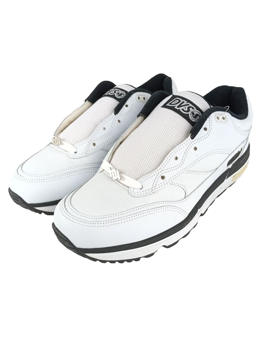 DVS Huf-4 Run SM Keith Hufnagel White Black Size 11 Shoes