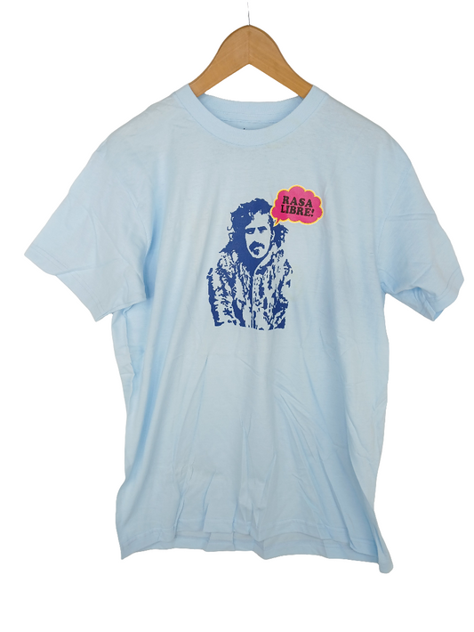 Rasa Libre Rasa Libre! Blue Pink Yellow Mens Size Large S/s Vintage Shirt