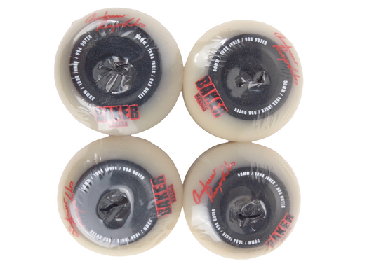 Baker Skateboards Andrew Reynolds Black Red Grey Signature 100A Inner 99A Outer Split-Durometer Wheels