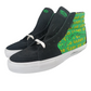 Vans Sk8Hi S Original Wtaps/No Guts No Glory Ke Black Green Size US Mens Size 12 Shoes