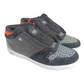 DVS Huf 5 Mid O.I. Keith Hufnagel Black Orange Suede Size 10 Shoes