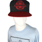 Independent Built To Grind Red Black Vintage NOS Snapback Hat