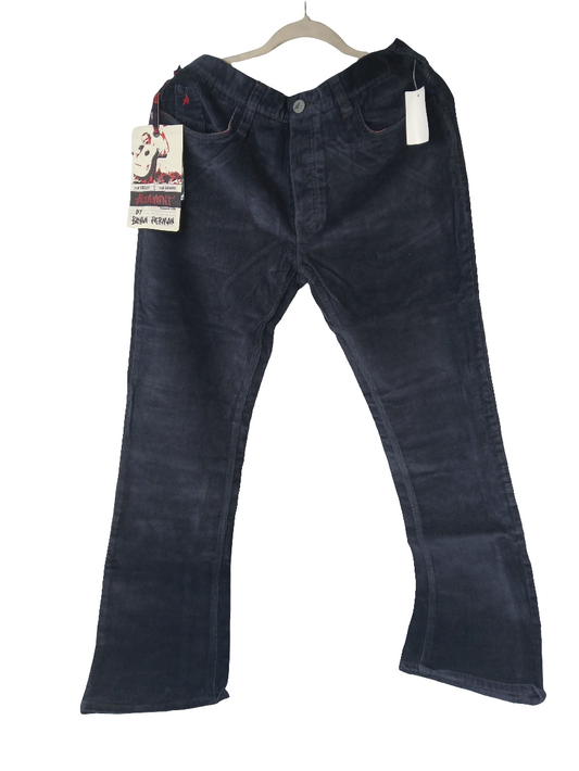 Altamont Bryan Herman Signature Wilshire Fit Corduroy Grey Size 34 Waist X 32 Length Vintage Corduroy Jeans