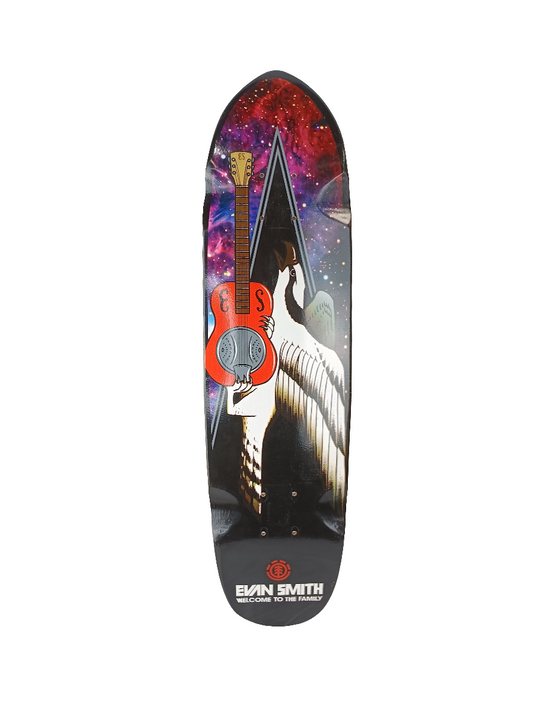 Element Evan Smith Welcome To the Family Guitar Dove Size 8" Pre-Gripped Vintage NOS Cruiser Deck