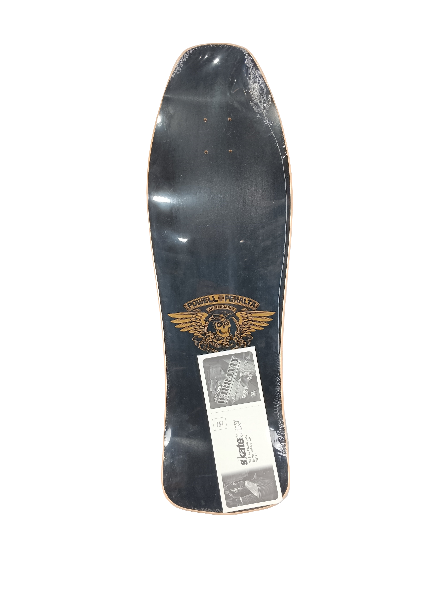 Powell Peralta Ray Underhill Rosary Cross Black Purple Silver Size 9.75" Vintage NOS Re-Issue Deck