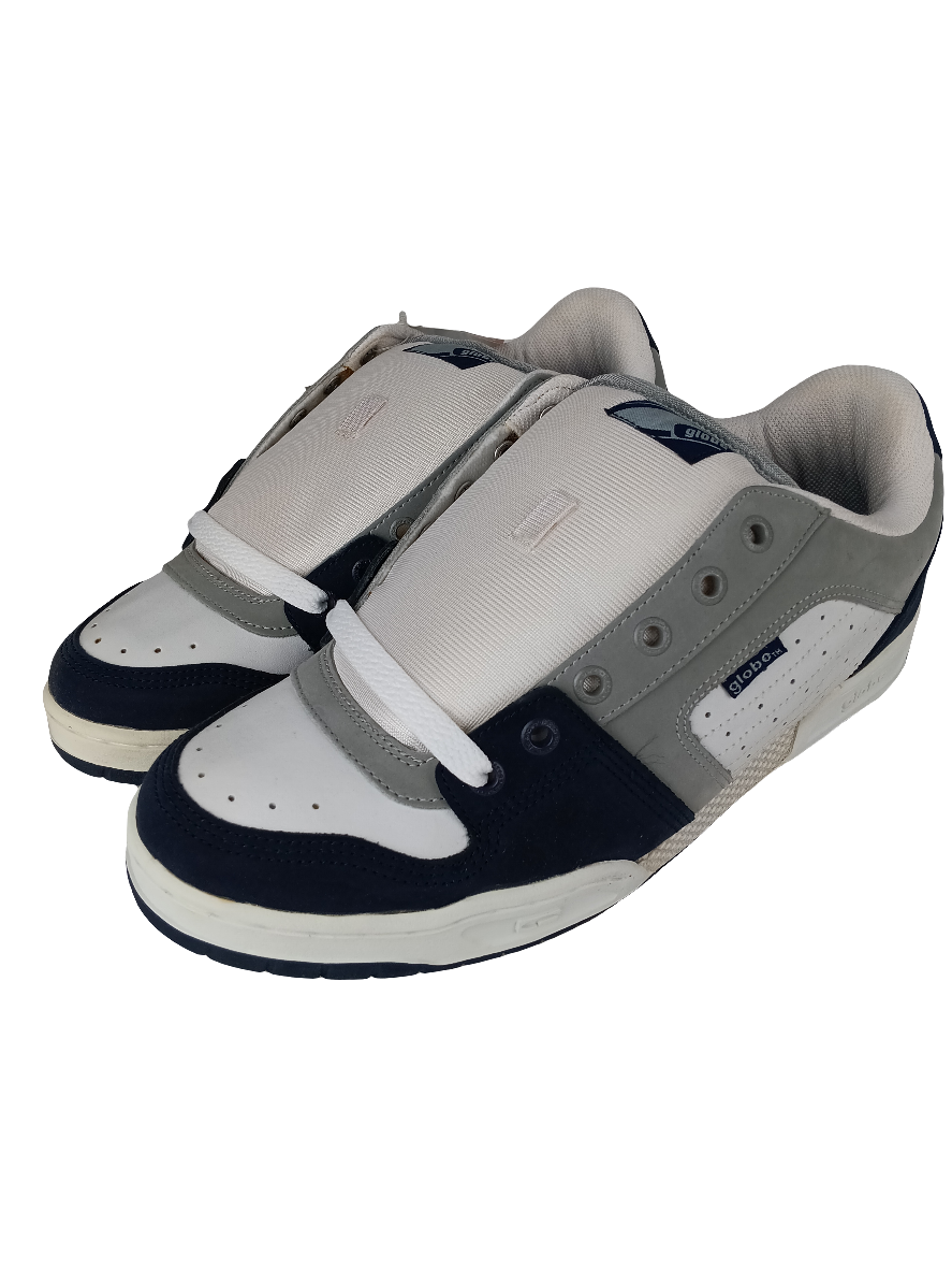 Globe Mojo Navy Mid Gray Size 11 Shoes