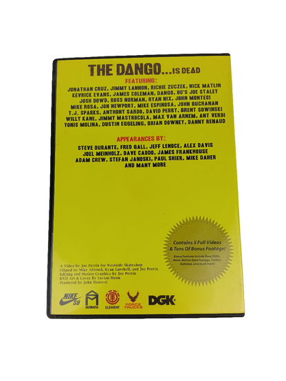 Westside Skateshop The Dango Is Dead Westside Skateshop Video #5 Sealed DVD Box Set